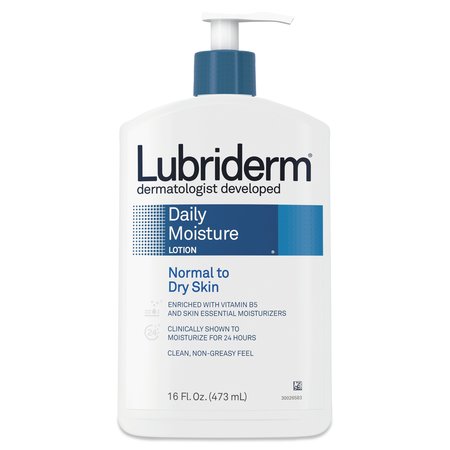 LUBRIDERM Skin Therapy Hand and Body Lotion, 16 oz Pump Bottle, PK12 48323